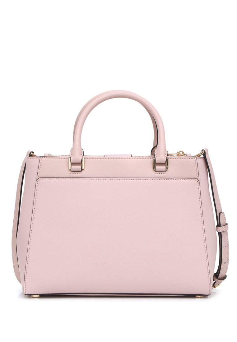 Michael Kors Adrienne Large Saffiano Leather Satchel - Blossom