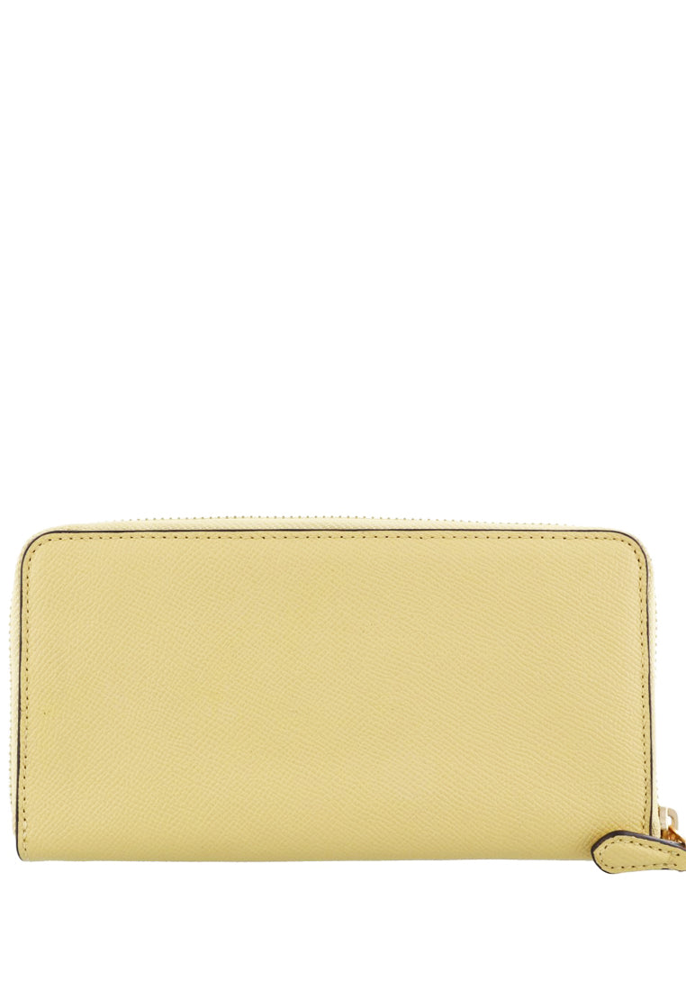 Coach Accordion Zip Wallet - Vanilla Cream