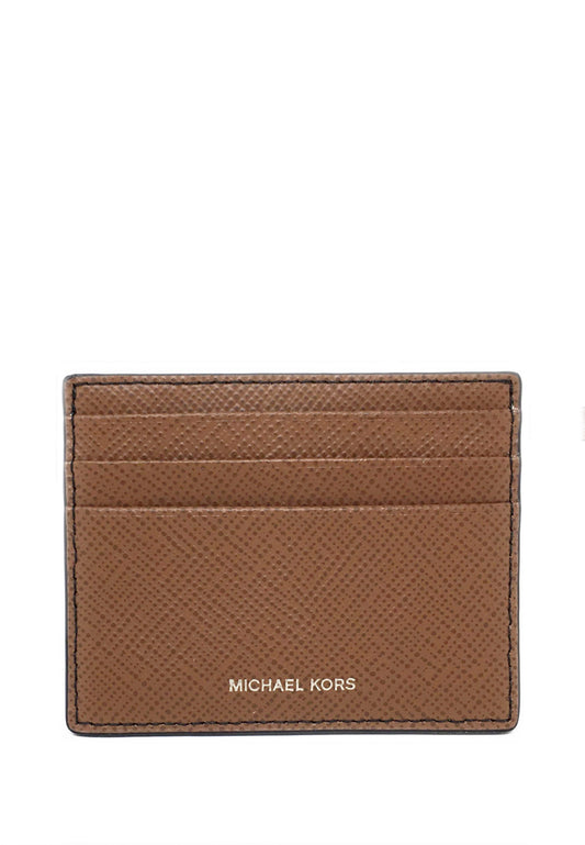 Michael Kors Mens Harrison Tall Card Case - Brown