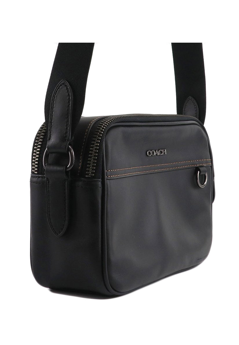 Coach Mens Graham Crossbody Bag - Black