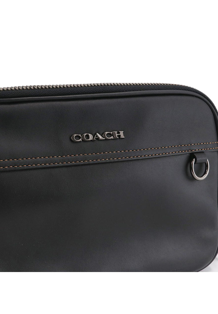 Coach Mens Graham Crossbody Bag - Black