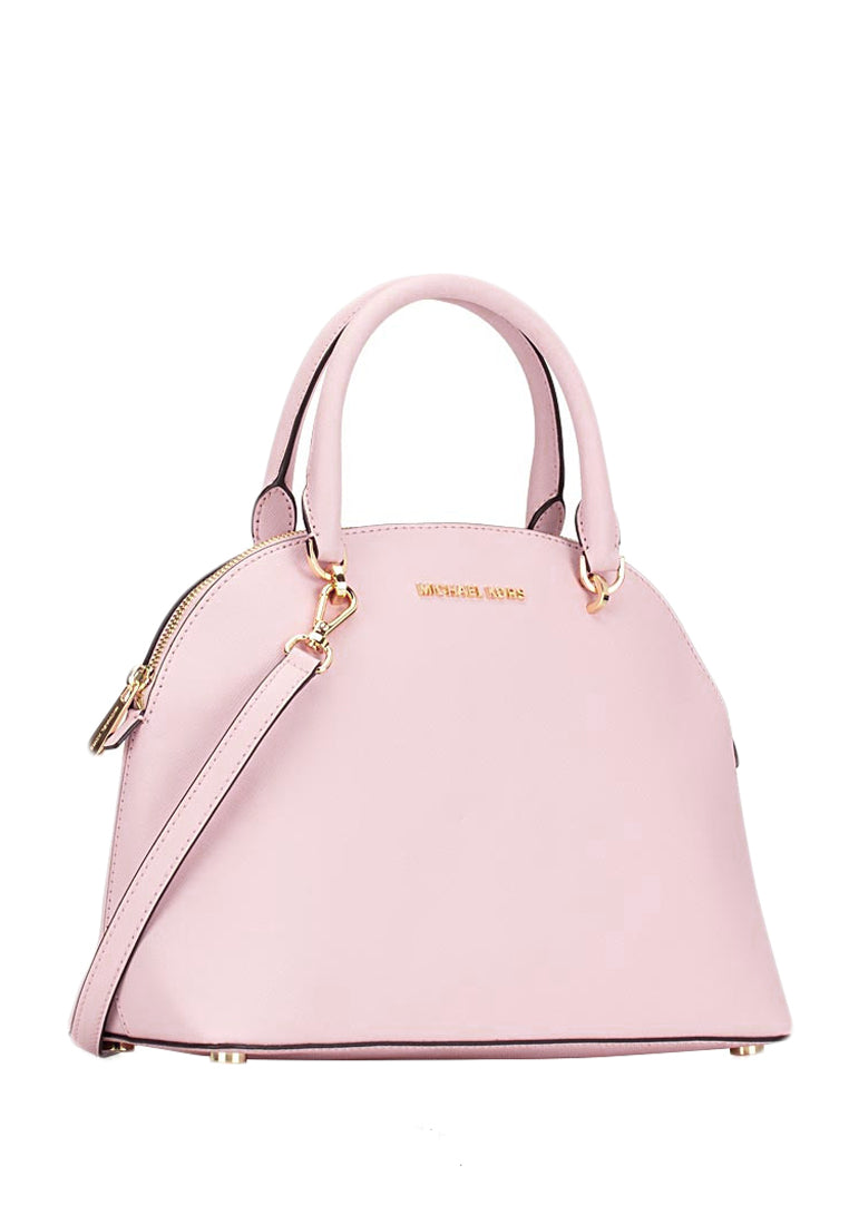 Michael Kors Emmy Large Saffiano Leather Dome Satchel - Blossom