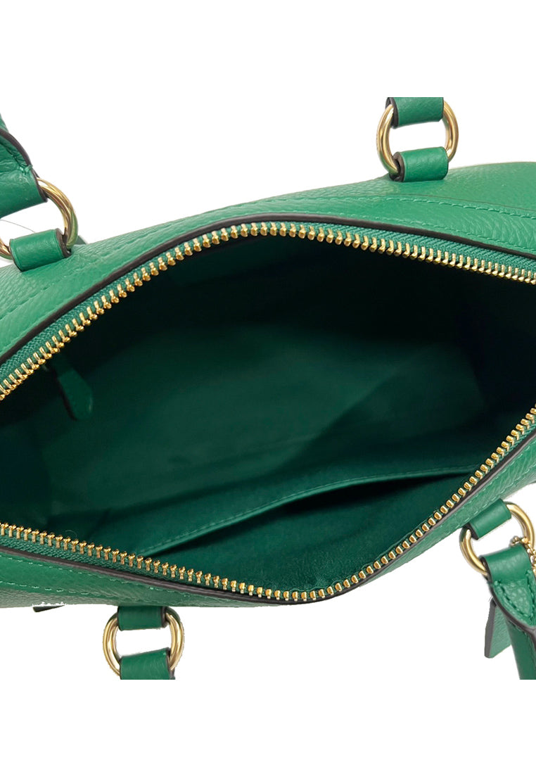 Coach Rowan Satchel With Diary Embroidery - Green