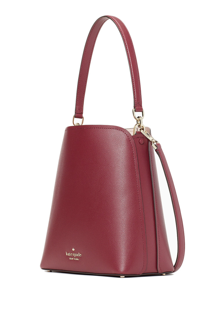 Kate Spade Darcy Large Bucket Bag - Blackberry Preserve