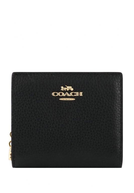 Coach Snap Wallet - Black