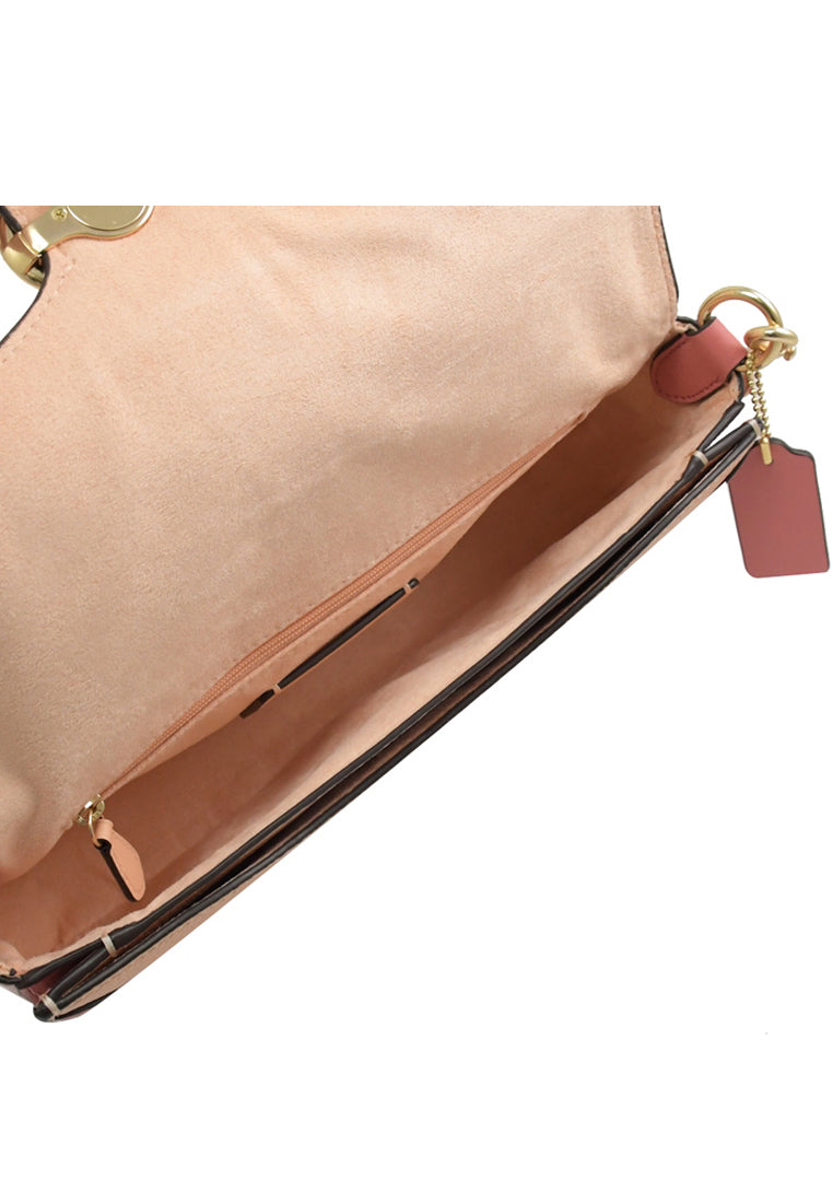 Coach Georgie Shoulder Bag In Colorblock - Faded Blush