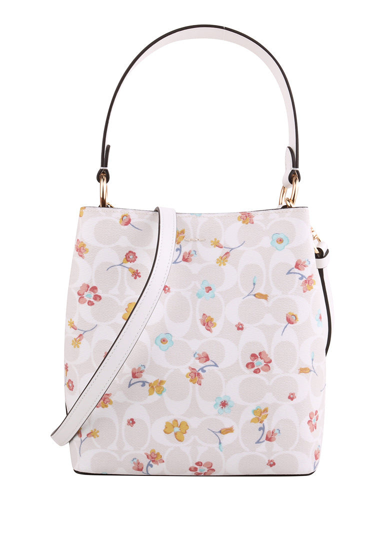 Coach Small White store Town Bucket Bag