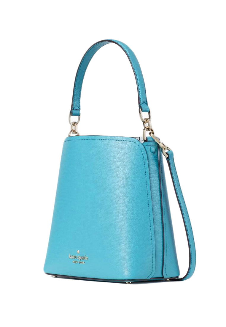 Kate Spade Darcy Small Bucket Bag - Stone Blue