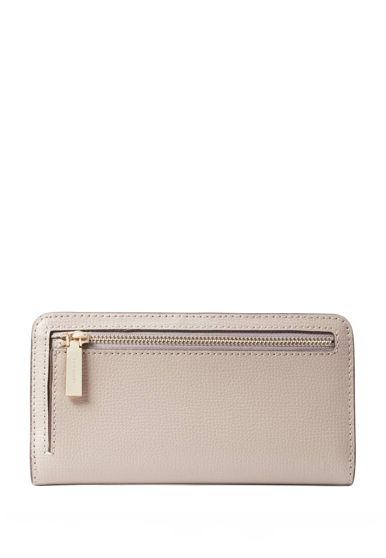 Kate Spade Darcy Large Slim Bifold Wallet - Taupe