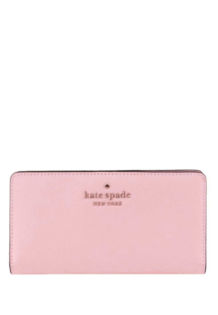 Kate Spade Staci Large Slim Bifold Wallet - Pink