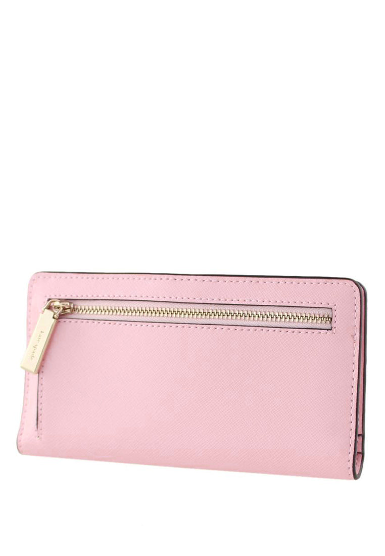 Kate Spade Staci Large Slim Bifold Wallet - Pink