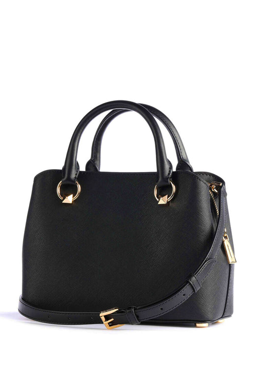 Michael Kors Edith Small Saffiano Leather Satchel - Black