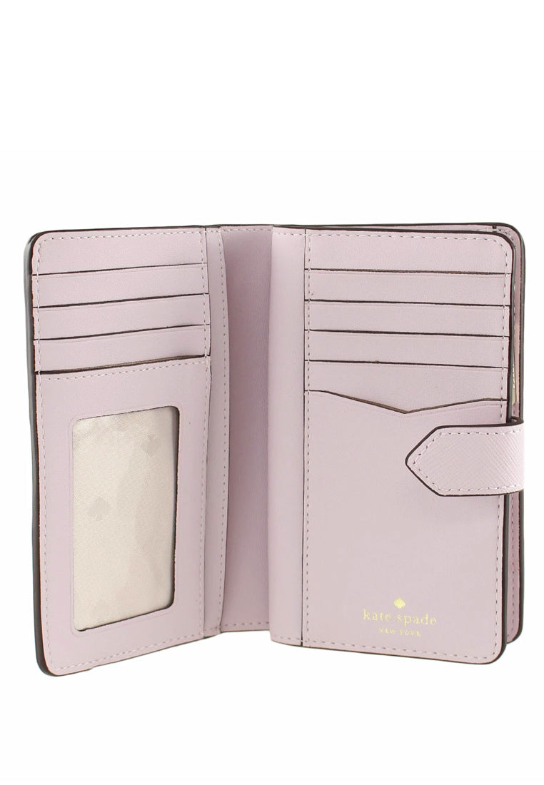 Kate Spade Staci Medium Compact Bifold Wallet - Light Purple