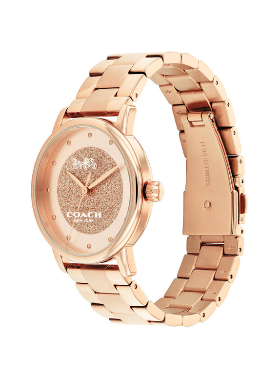 Coach Classic Ladies Watch (36mm) - Rose Gold