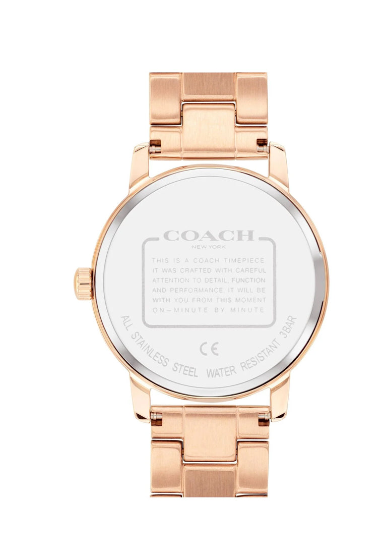 Coach Classic Ladies Watch (36mm) - Rose Gold