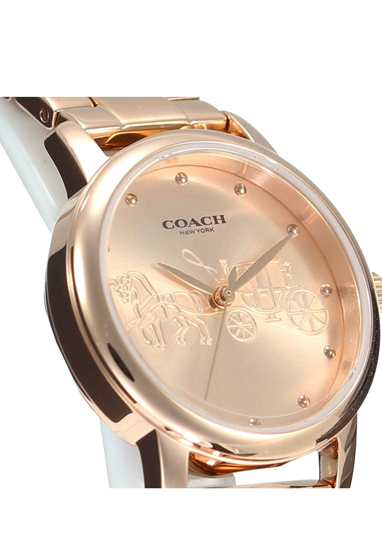 Coach Grand Carriage Ladies Watch (28mm) - Rose Gold