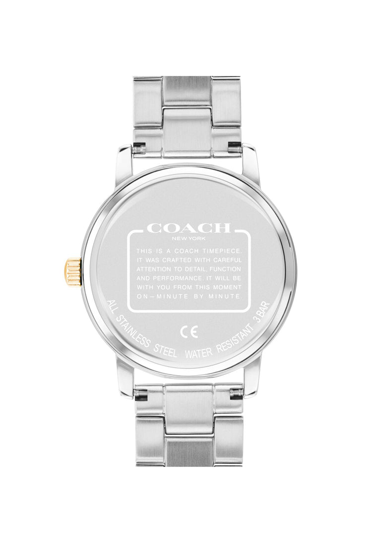 Coach Grand Ladies Watch (36mm) - Silver/Gold