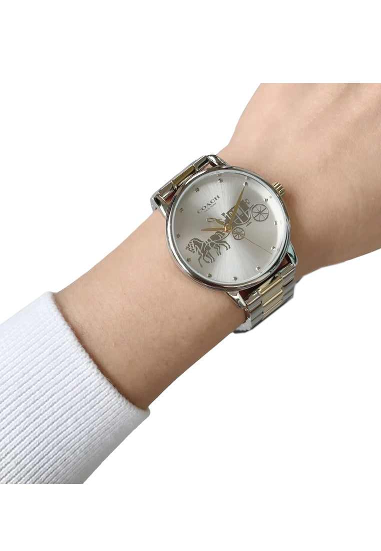 Coach Grand Ladies Watch (36mm) - Silver/Gold