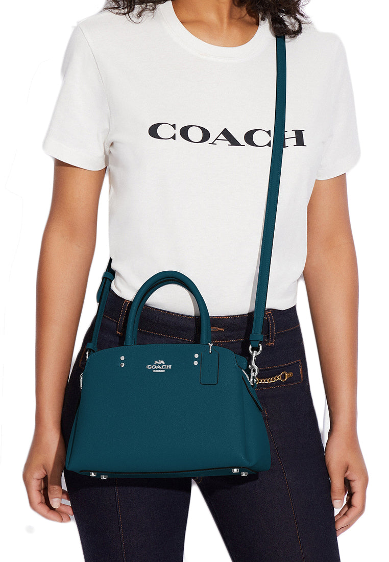 Coach Mini Lillie Carryall Bag - Deep Turquoise