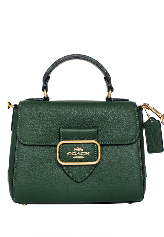 Coach Morgan Top Handle Satchel - Everglade