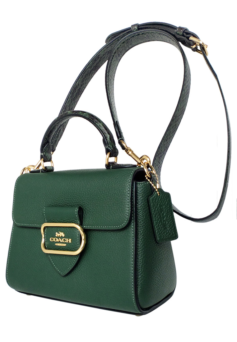 Coach Morgan Top Handle Satchel - Everglade