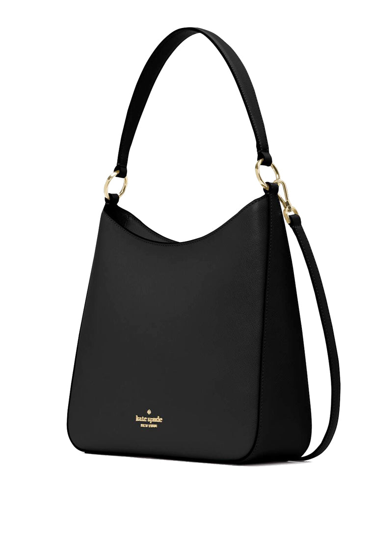 Kate Spade Perry Leather Shoulder Bag - Black