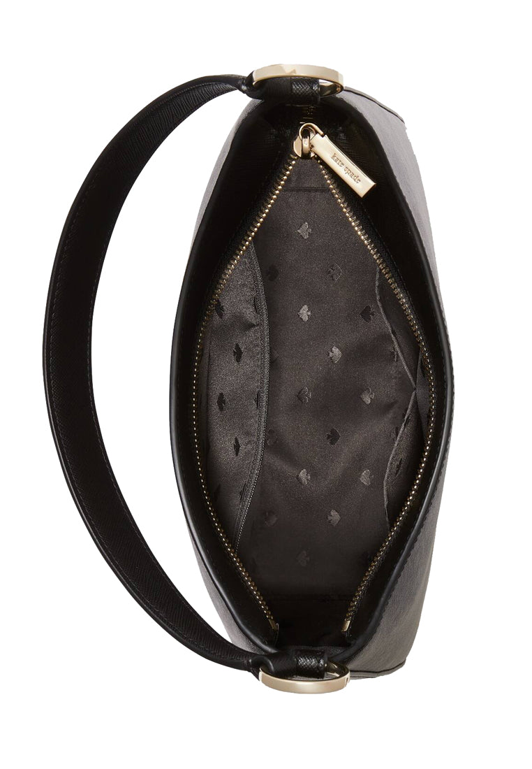 Kate Spade Perry Leather Shoulder Bag - Black