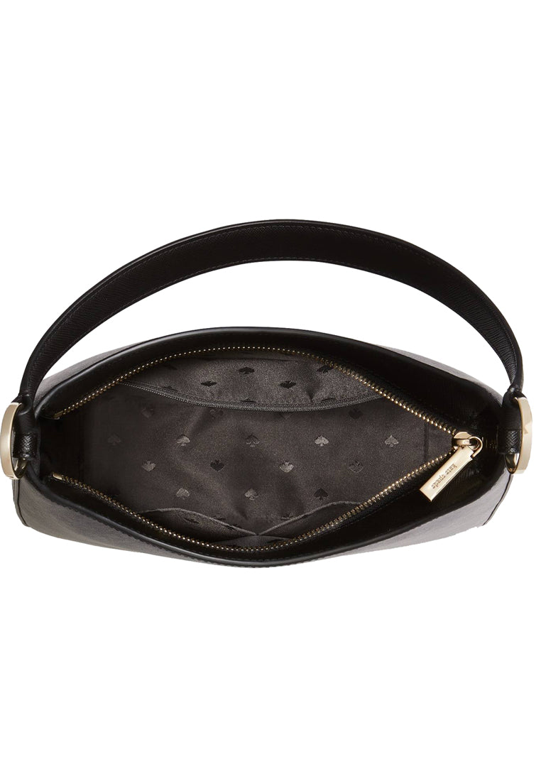 Kate Spade Perry Leather Shoulder Bag - Black