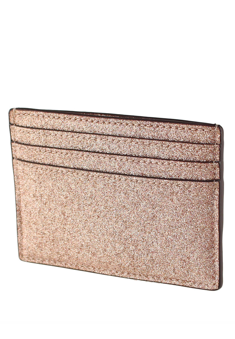 Kate Spade Tinsel Boxed Small Card Holder - Rose Gold