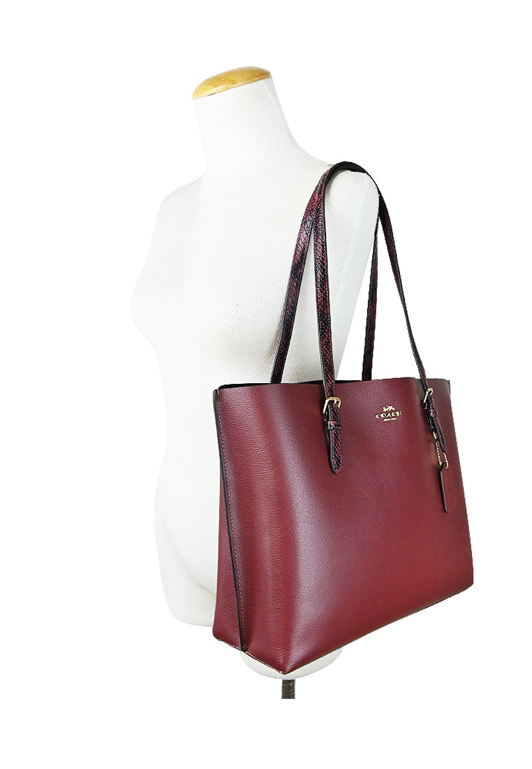 Coach Mollie Tote - Wine