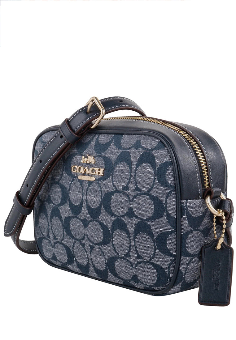 Coach Mini Jamie Camera Bag In Signature Chambray - Denim