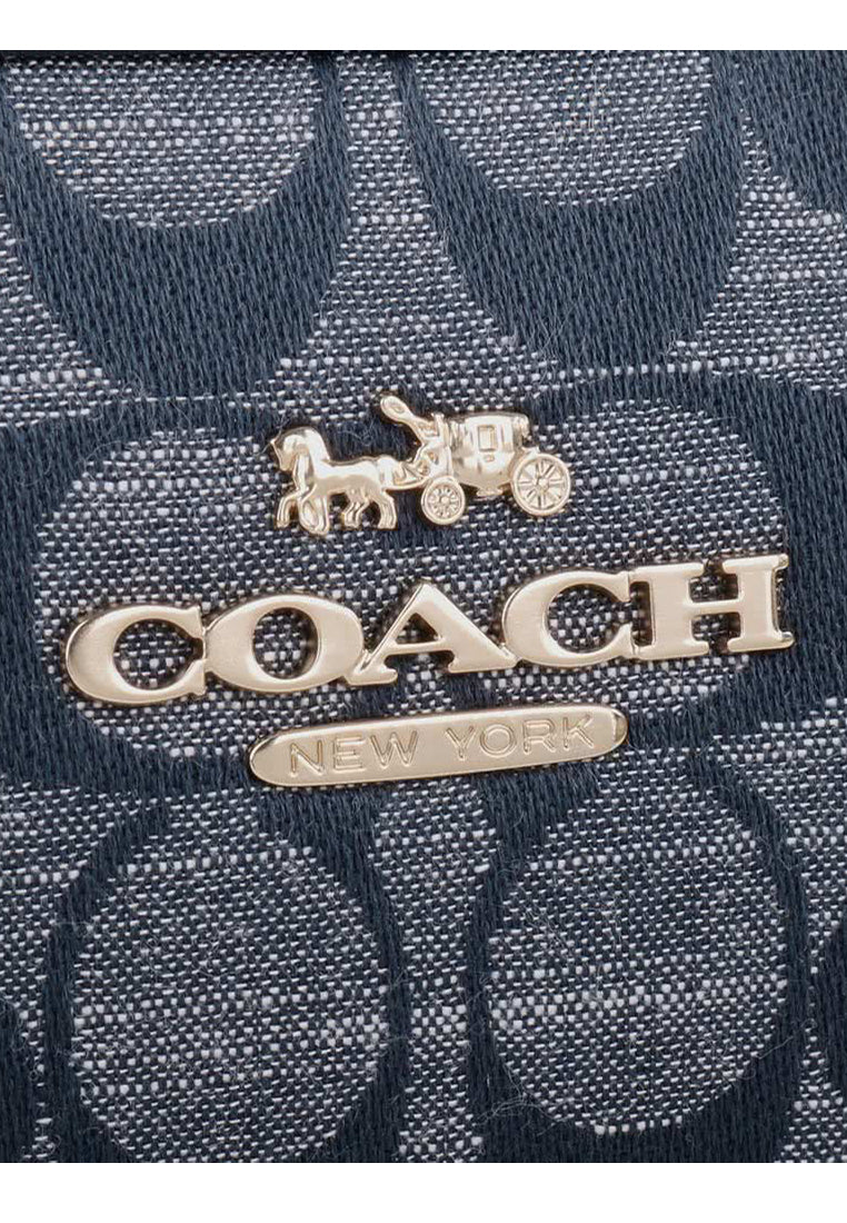 Coach Mini Jamie Camera Bag In Signature Chambray - Denim