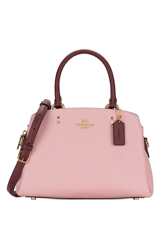 Coach Mini Lillie Carryall - Pink/Wine