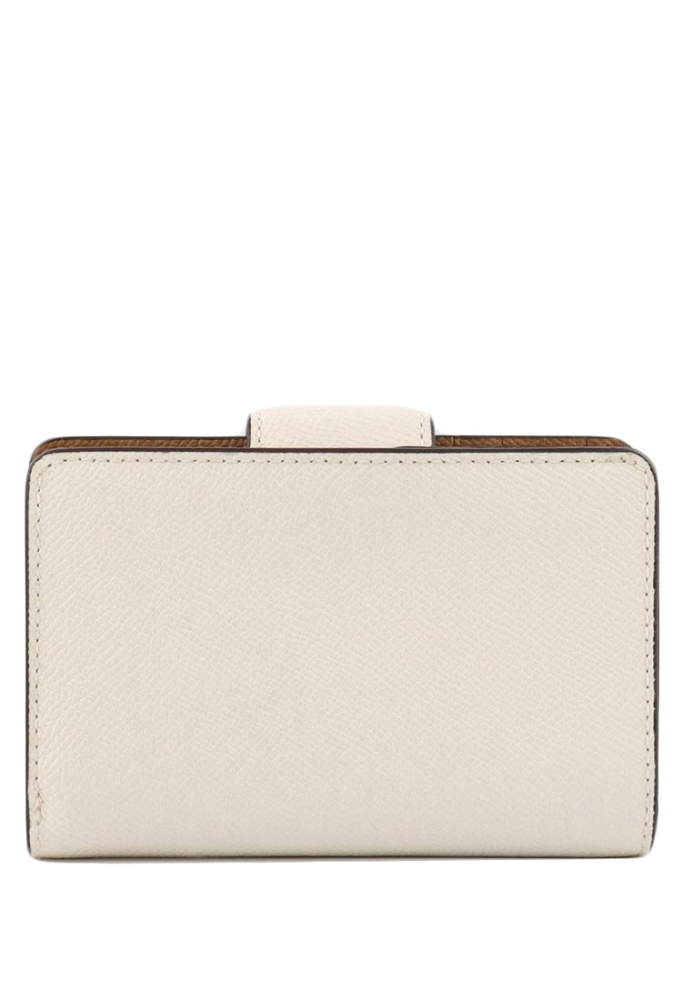 Coach Medium Corner Zip Wallet - White