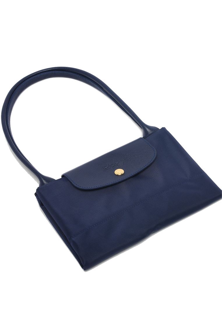 Longchamp Le Pliage Eiffel Tower Large Long Handle Handbag - Navy