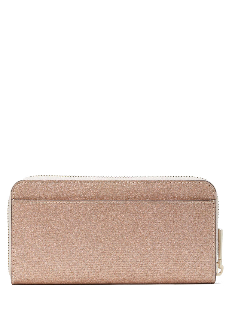 Kate Spade Tinsel Large Continental Wallet - Rosegold