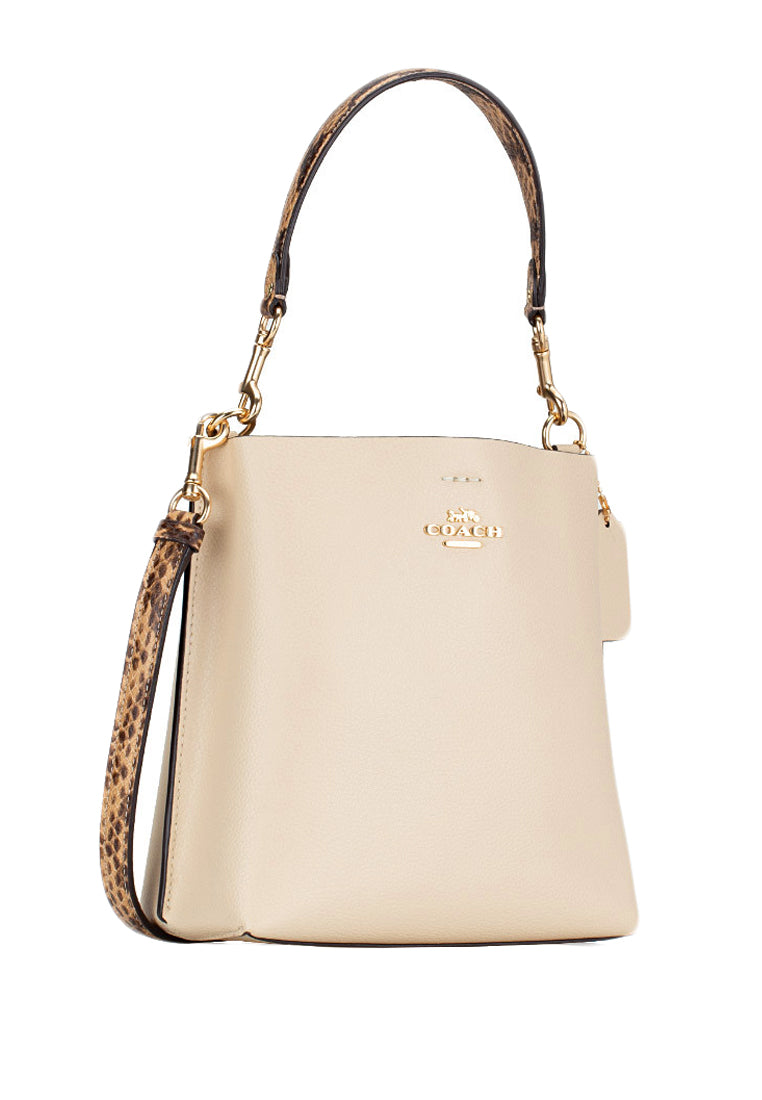 Coach Mollie Bucket Bag 22 - Ivory Beige