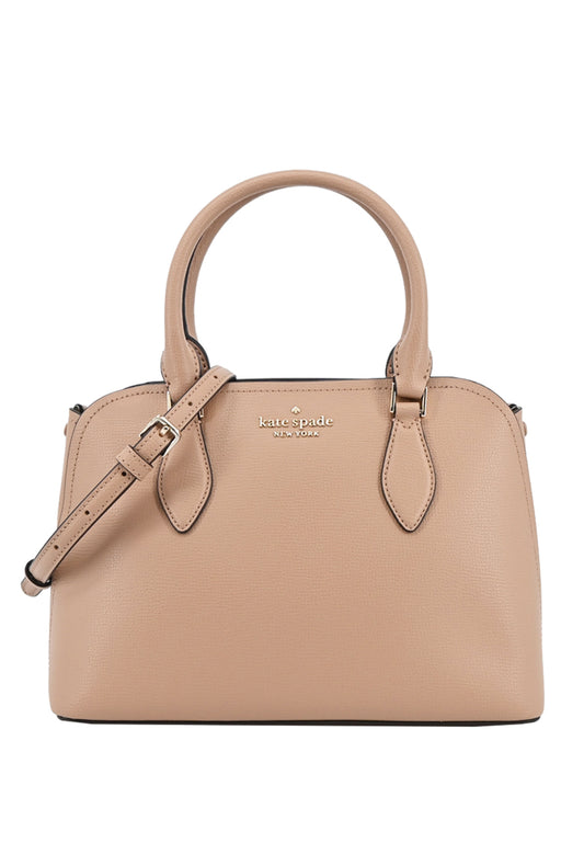 Kate Spade Darcy Small Satchel - Beige Brown