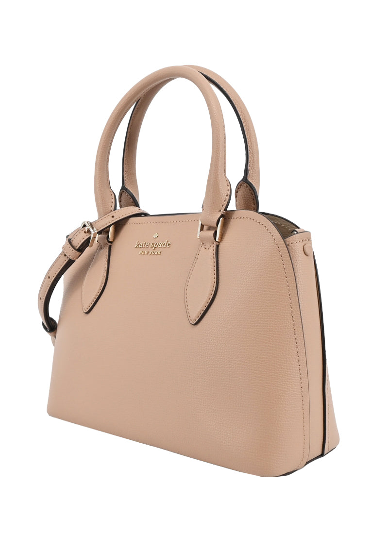 Kate Spade Darcy Small Satchel - Beige Brown