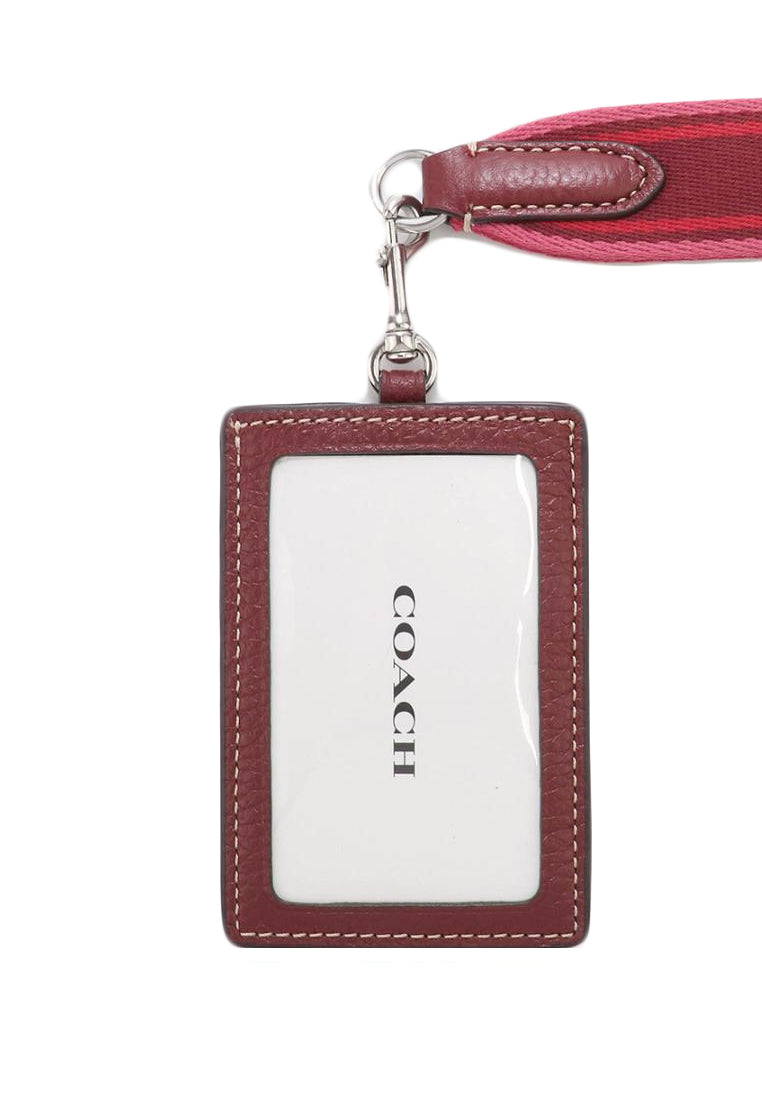 Coach ID Lanyard - Wine