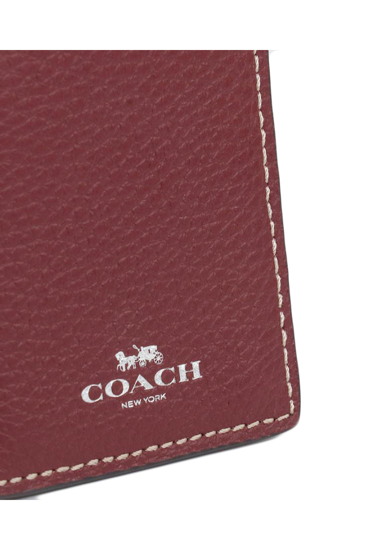 Coach ID Lanyard - Wine