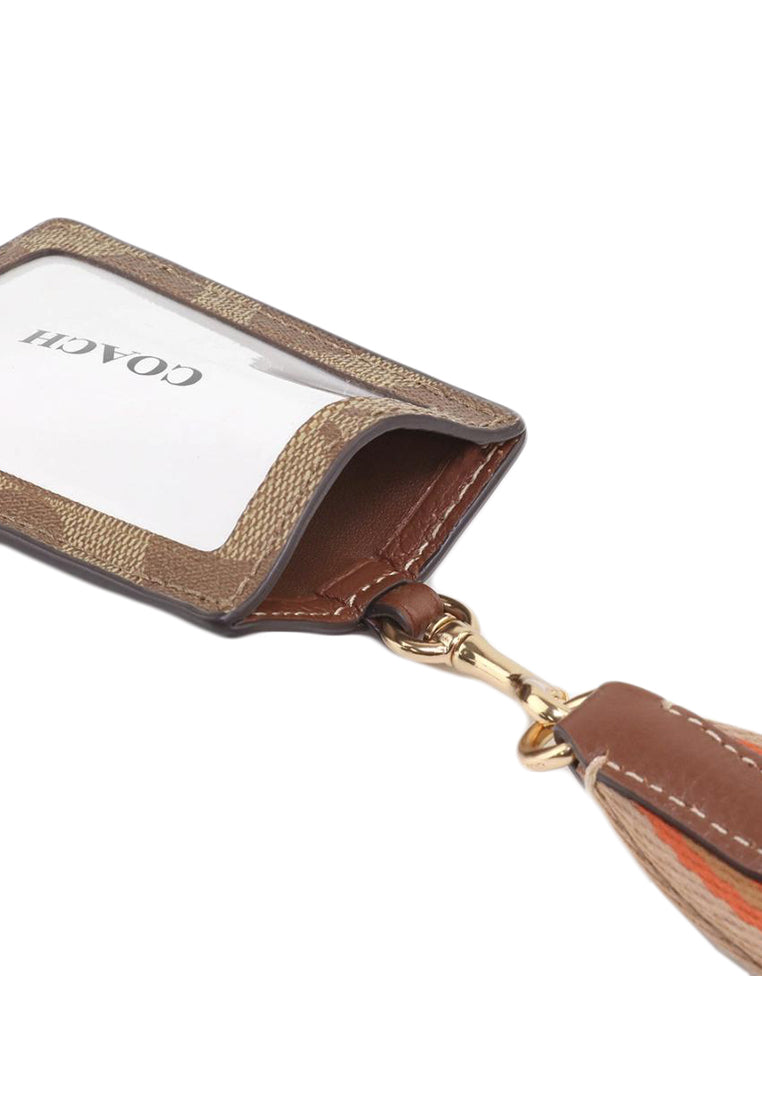 Coach ID Lanyard - Brown