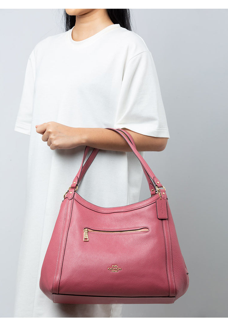 Coach Kristy Shoulder Bag - Rouge Pink