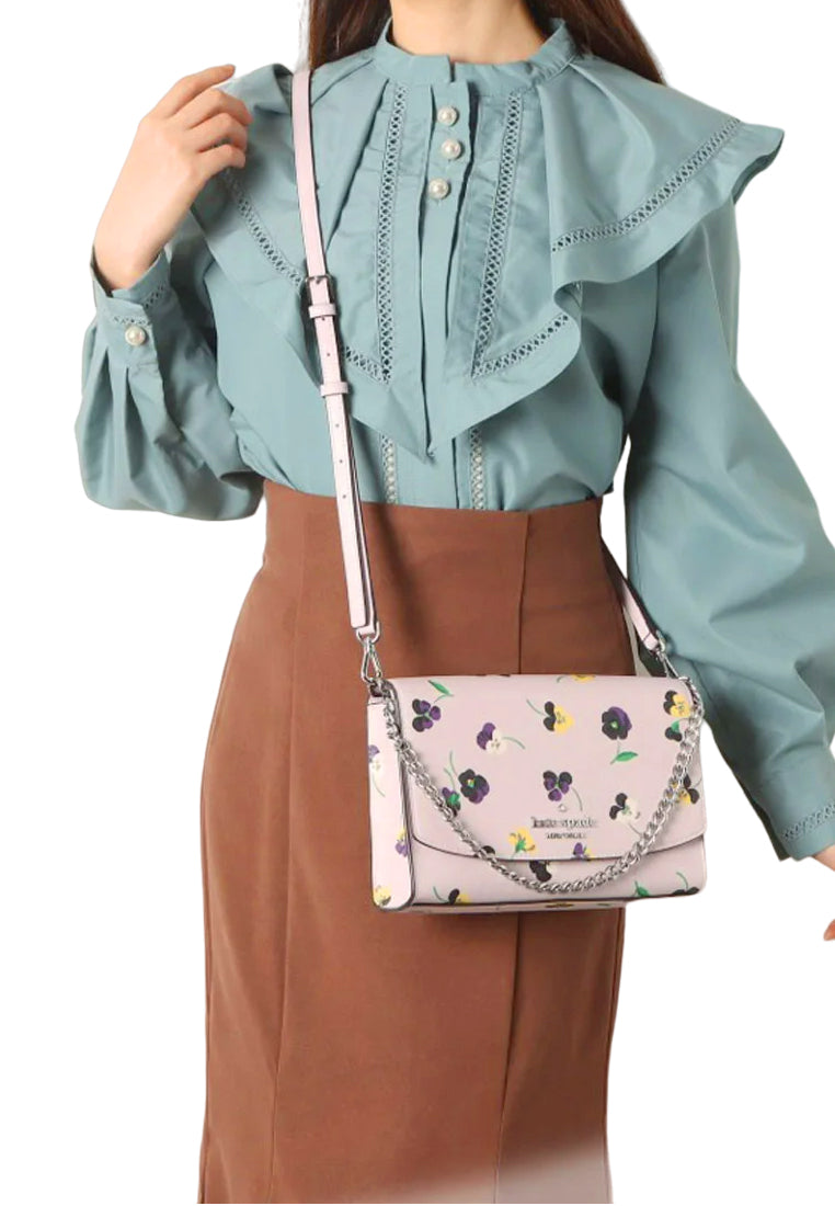 Kate Spade Carson Convertible Crossbody - Purple/Multi