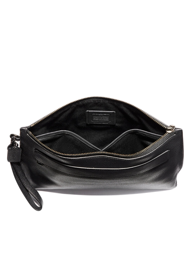 Coach Mens Carryall Pouch - Black