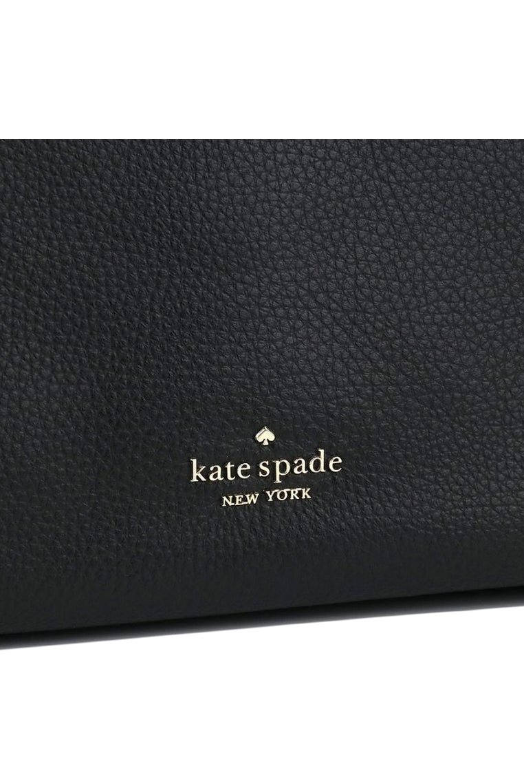 Kate Spade Leila Medium Triple Compartment Satchel - Black