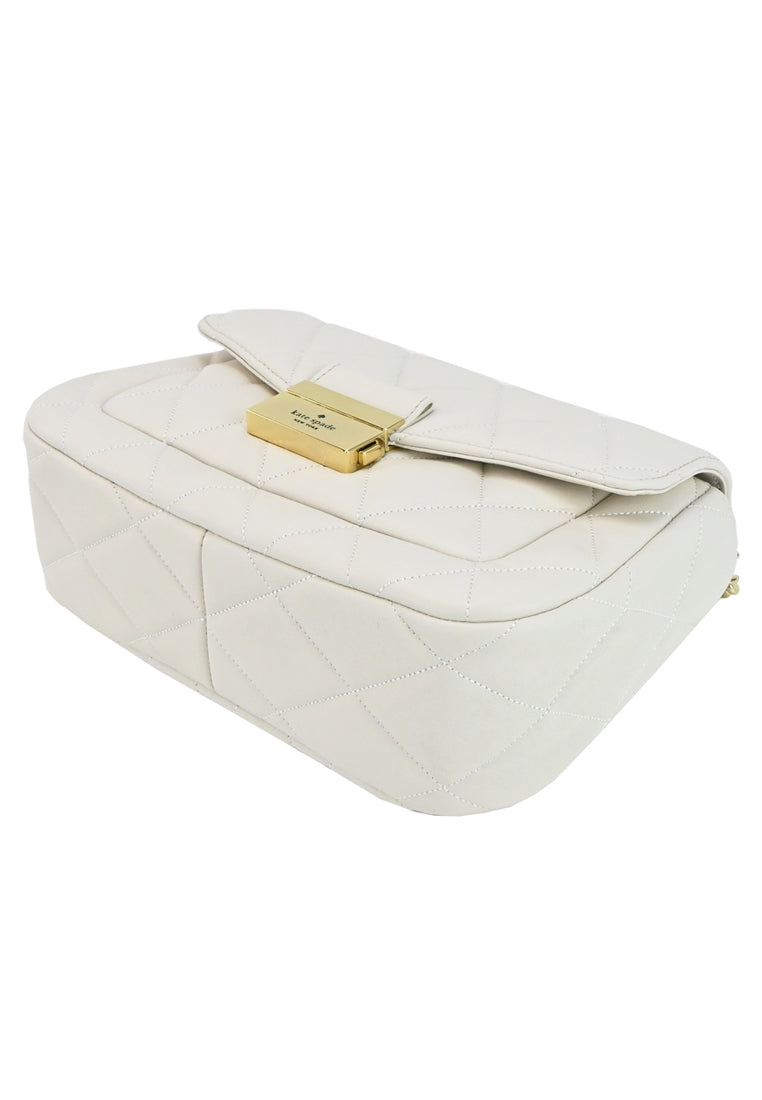 Kate Spade Carey Small Flap Shoulder Bag - White