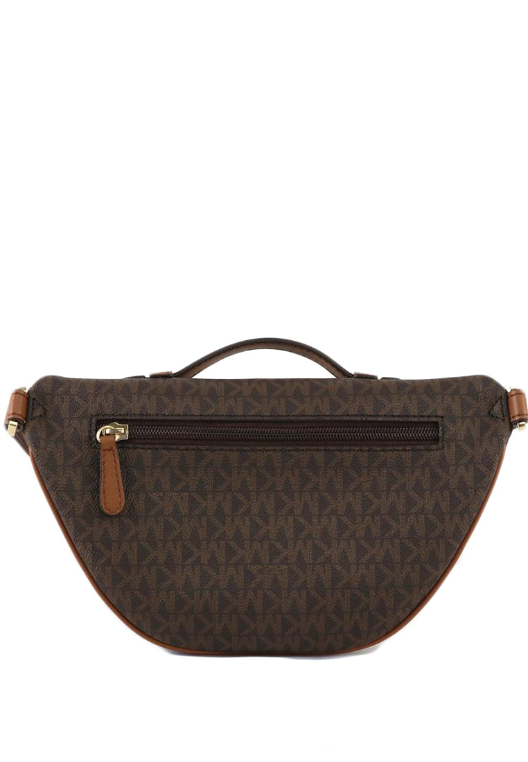 Michael Kors Erin Signature Small Waist Pack - Brown