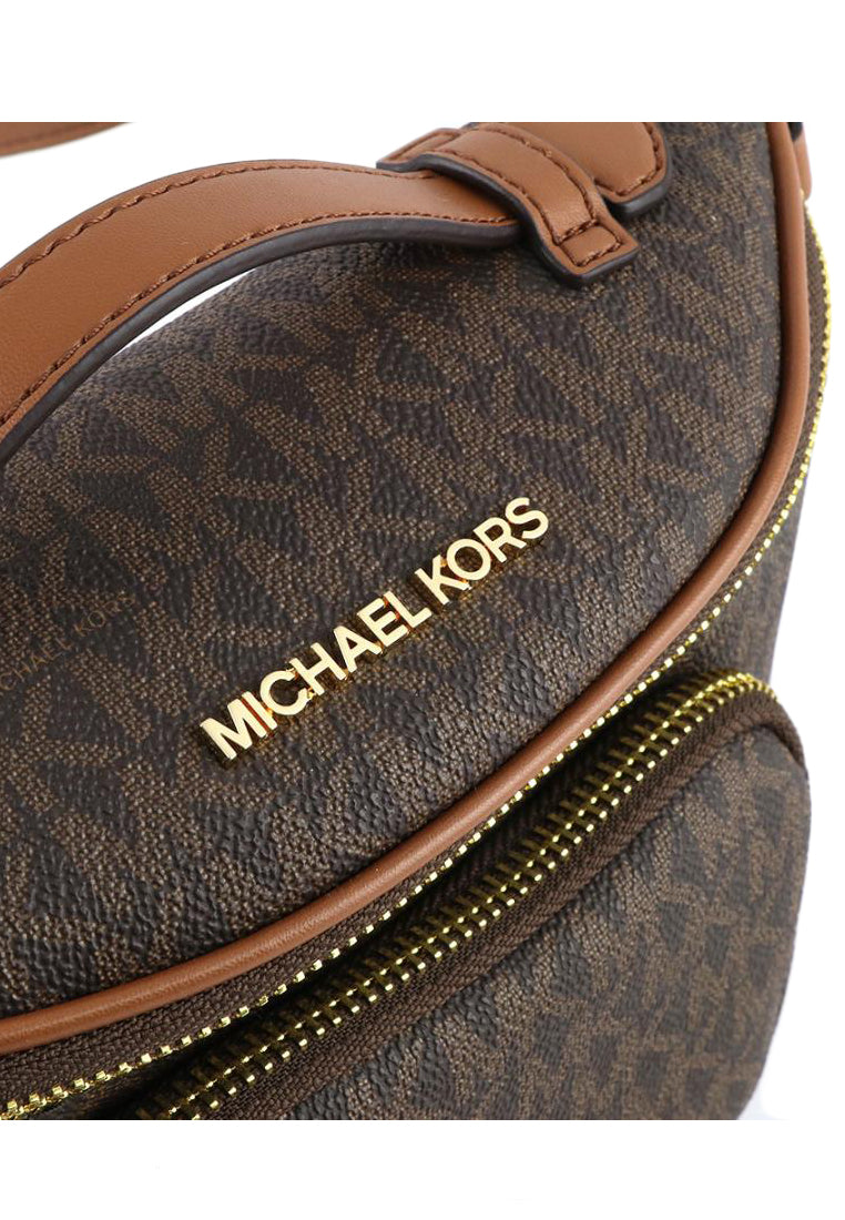 Michael Kors Erin Signature Small Waist Pack - Brown