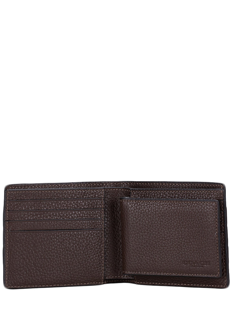 Coach 3 In 1 Wallet With Stripe - Mahogany/Multi